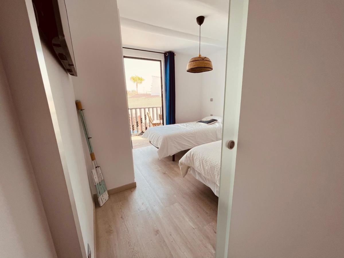 Vivienda Unica En Primera Linea De Playa San Bartolome Bagian luar foto